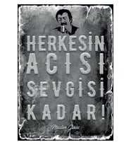 Ahşap MDF Poster (27x18cm)