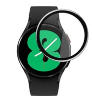 Samsung Galaxy Watch 4 44mm Full Ekran Nano Saat Koruyucu (Siyah)
