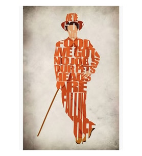 Lloyd Christmas Tablo Ahşap Poster Dekoratif