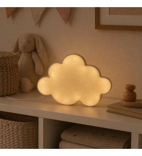 Soft Cloud Lamp / Bebek Odası için Yumuşak Gece Lambası - 3D
