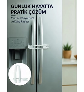 Northcity Yeni Nesil 4 Adet Dolap ve Kapak Emniyet Kilidi Seti - Ev Güvenliği Çözümü