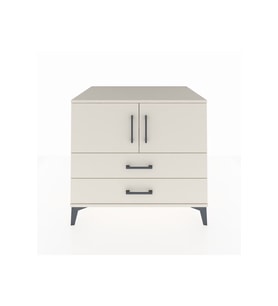 Kronos Şifonyer 2 Raflı 2 Çekmeceli 2 Kapaklı 88x59x80 Aytaşı-Aytaşı