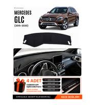 MERCEDES GLC (2015-2020) Uyumlu Torpido Örtüsü Torpido Kılıfı - Siyah