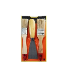 Boya Kestirme Fırça- Spatula Seti 3lü (5690)