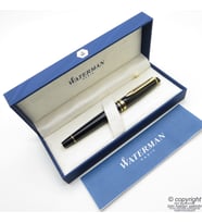 Waterman Expert Lake Siyah Altın Dolma Kalem  İsme Özel Kalem  Hediye Kalem