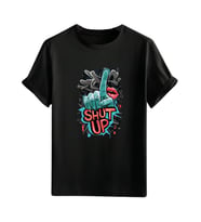 Animasyon Görselli  Unisex (Tshirt) Tişört (Siyah)