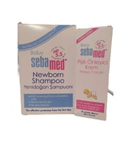 Sebamed Yenidoğan Şampuan 250 Ml & Pişik Önleyici Krem 100ml
