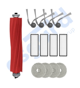 ROBOROCK Q REVO L UYUMLU 1 Ana Fırça 4 Yan Fırça 4 Filtre 4 Mop