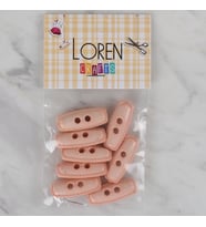 Crafts Pembe 8 Li Çoban Düğmesi - 80