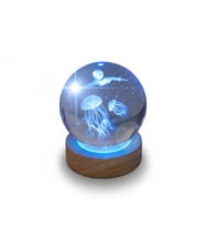 ÜçKol Ticaret  Deniz Anası Cam Küre (Şeffaf Hologram)