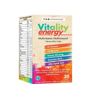 Tab Vitamins Vitality Energy Multivitamin 30 Tablet