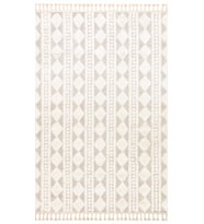 Bespoky Eberndorf Mavi Patchwork Pamuklu El Dokuması Alan Halısı