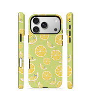 iPhone 17 Pro Vorian Çift Katmanlı Kılıf Lemonade Garden