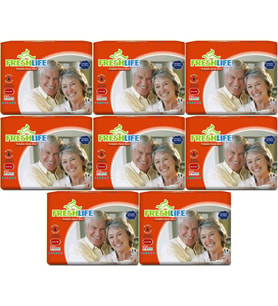 FreshLife Yetişkin Hasta Bezi Bel Bantlı L - Large - Büyük 240 Adet (8PK*30)