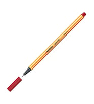 STABİLO 88 POİNT FİNELİNER KEÇE UÇLU KALEM 0.4mm 50 KOYU KIRMIZI