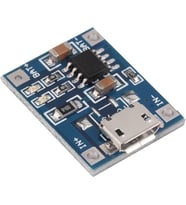 5V Mini Mikro USB 1A TP4056  (Sarı)