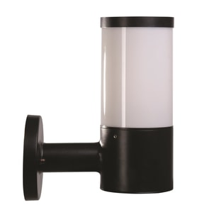 AVONNI BAP-68137-BSY-M2 Siyah Boyalı Dış Mekan Aydınlatma E27 Aluminyum Polikarbon Cam 24cm