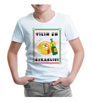 Yılın En Efkarlısı Beyaz Çocuk Tshirt