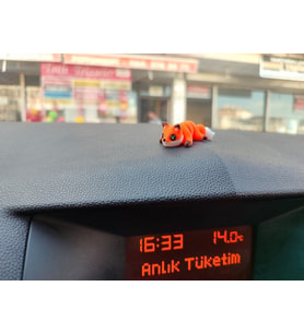 Otomobil Aksesuarı Dikiz Aynası Aksesuarı Dikiz Aynası Süsü Sevimli Tilki Tiny Fox
