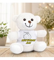 Arkadaşa Esprili Hediye Karikatür Tasarımlı Peluş Oyuncak Ayı