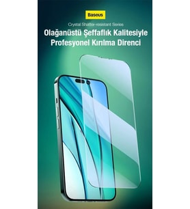 Baseus 2 Adet 0.3mm Apple Uyumlu iPhone 14 Ekran Koruyucu 13 13pro