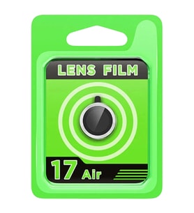 Durukar® iPhone 17 Air Raze Metal Kamera Lens - Gümüş