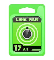 Durukar® iPhone 17 Air Raze Metal Kamera Lens - Gümüş