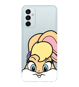 Samsung Galaxy M14 Uyumlu Lola Bunny Desenli Şeffaf Telefon Kılıfı