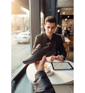 Enoch Erkek Kırmızı Alt Taban Detaylı Esnek Tabanlı Günlük Spor Ayakkabı Sneaker