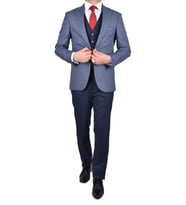 01156-0031 RAVMEN 6 DROP TAKIM ELBİSE (Gri)