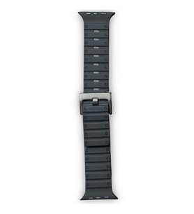 Apple Watch 42mm Magnus Mıknatıslı Silikon Kordon - Siyah