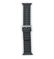 Apple Watch 42mm Magnus Mıknatıslı Silikon Kordon - Siyah