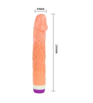 Pretty Love Waves 22 Cm Güçlü Titreşimli Realistik Vibratör Gerçekçi Dildo