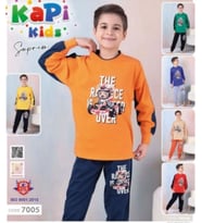 Kapi Kids 7011 Erkek Çocuk Uzun Kol Pijama Takım