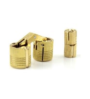 Silindir Masa Menteşesi Pirinç 14mm (2 Adet)