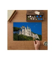 Kutsal Tepe Ukrayna - Manzara Tasarımı 240 parça Ahşap Puzzle Ahşap Kutuda MP01523
