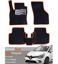 Renault Clio 4 Station Wagon (2012-2019) Uyumlu EVA Paspas Tam Set – Birebir Uyum,Araca Özel Tasarım