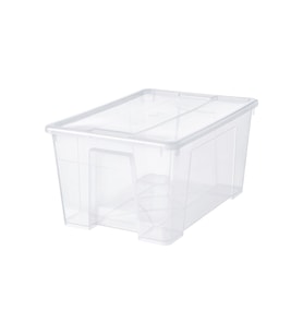 Şeffaf Kapaklı 57x39x28 cm A Kalite Düzenleme Kutusu 45 Lt