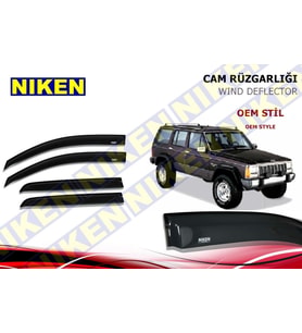 Jeep Grand Cherokee XJ Cam Rüzgarlığı 1984-2001 Arası Niken
