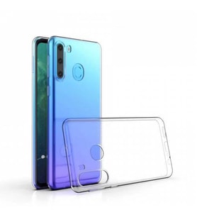Galaxy M11 ile Uyumlu Ultra Slim Silikon Kılıf Şeffaf