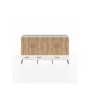 Arges Konsol 6 Raflı 3 Çekmeceli 4 Kapaklı 176x30x99 Aytaşı-Çam/Aytaşı