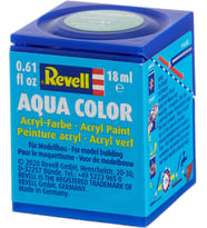 Revell - Su Bazlı Maket Boyası Zümrüt Yeşili Parlak 18 Ml (36161) (Krem)