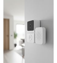 Northcity WiFi Akıllı Kapı Zili Kamera Gece Görüşlü Çift Yönlü Sesli - Ev Güvenliğinizi 7/24 Uzaktan Koruyun