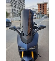 MOTOCAM Yuki Huracan 250 Ön Cam 2022-2026 Model 70cm Siyah Renkli 4mm