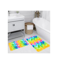 Eliana Home Baskılı 2'li Banyo Paspas Takımı RVG5222