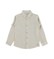 Civil Boys Basic Hasır  10-13 Yaş Gömlek - Bej