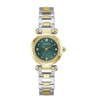 GUESS GUGW0869L1 ALTIN KAPLAMA YEŞİL KADRAN KADIN KOL SAATİ