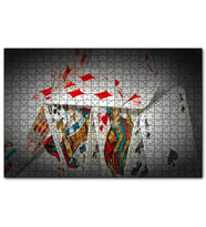 Cakapuzzle Uzun Yeleli Şahlanan At Görseli  Puzzle Yapboz MDF (Ahşap) (120 Parça)