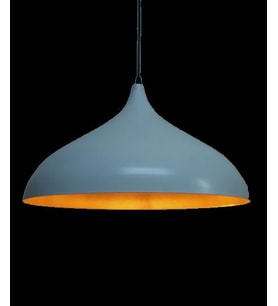 MYLİGHTS   BEYAZ İÇİ ALTIM METAL SARKIT AVİZE RUSTİK  RETRO AVİZE  43 cm (Siyah)