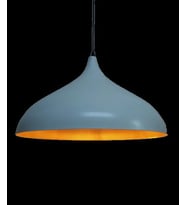 MYLİGHTS   BEYAZ İÇİ ALTIM METAL SARKIT AVİZE RUSTİK  RETRO AVİZE  43 cm (Siyah)